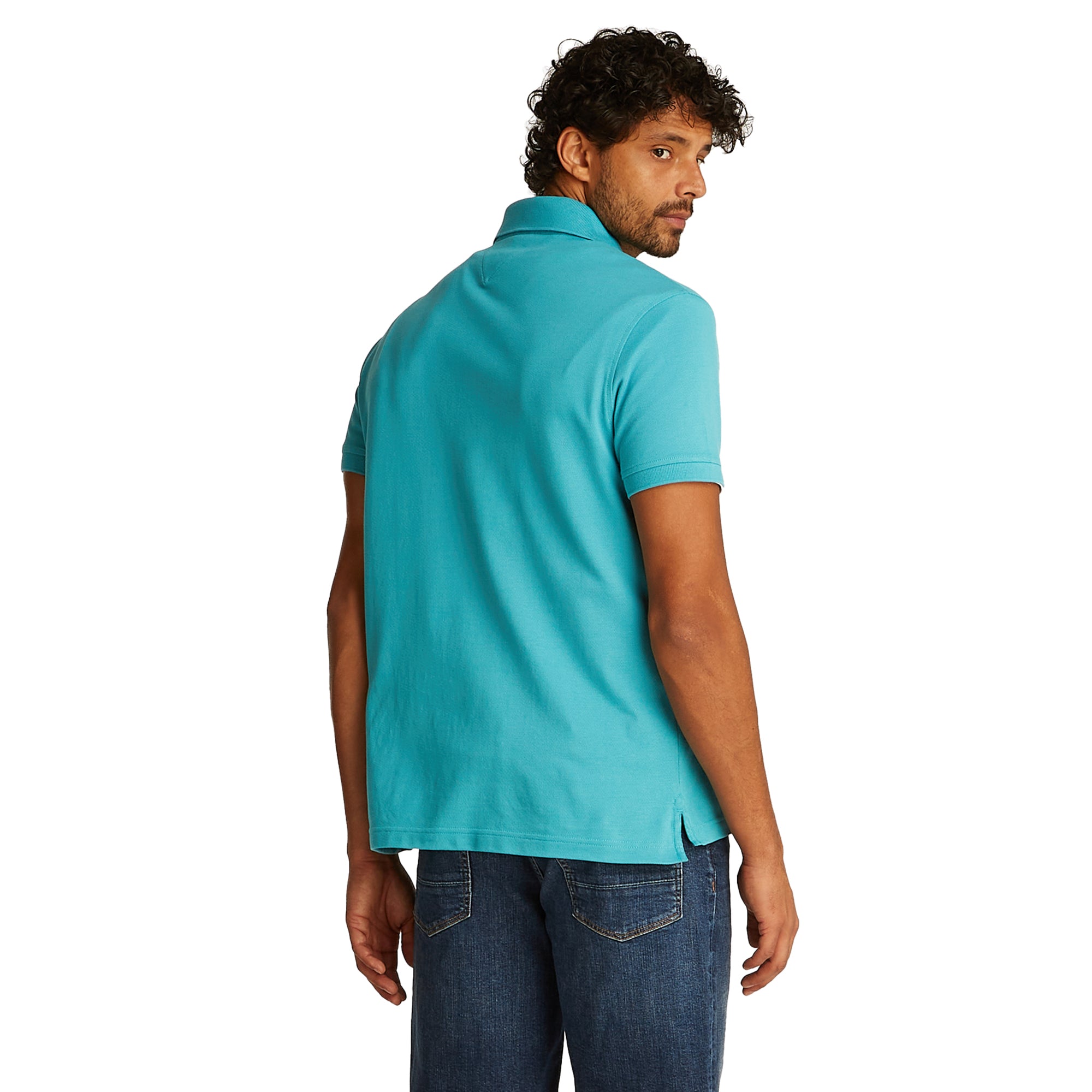 Tommy Hilfiger 1985 Polo Shirt Hazy Teal M0C