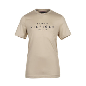 Tommy Hilfiger Big Logo Tee Sandalwood RBT
