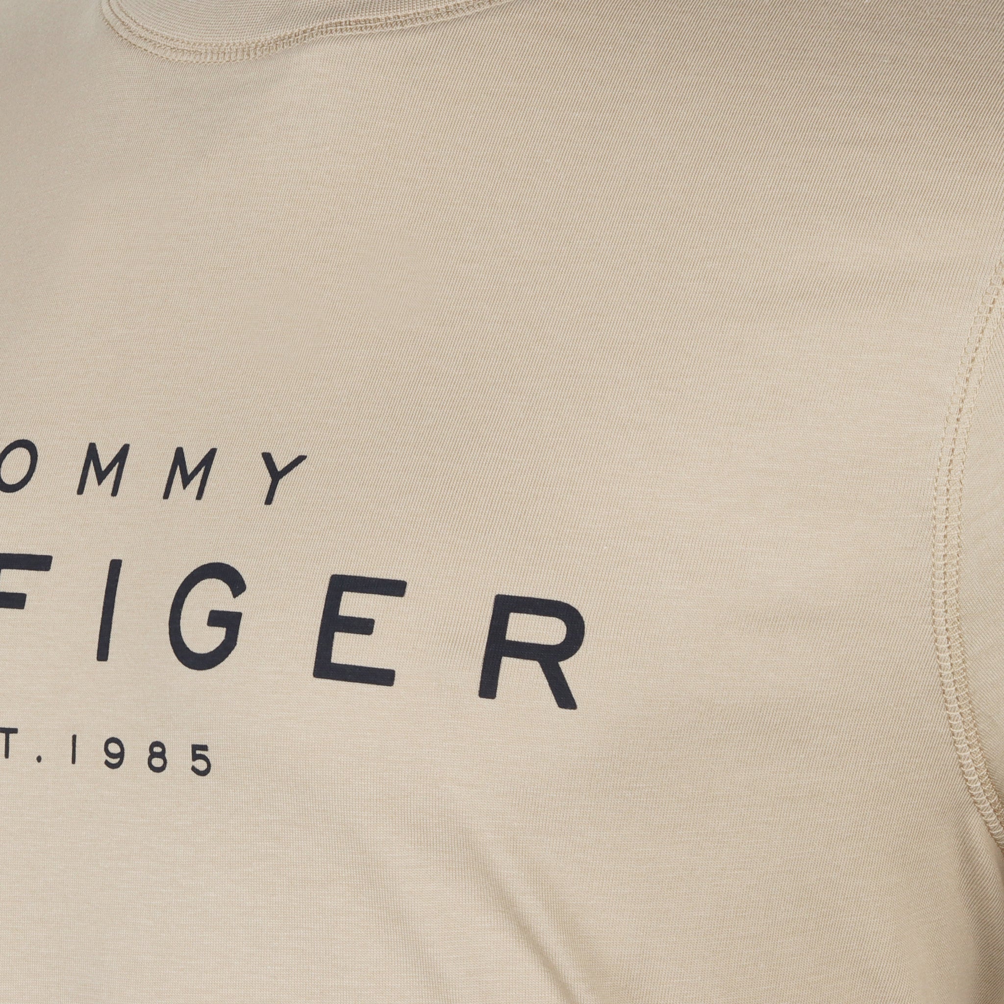 Tommy Hilfiger Big Logo Tee Sandalwood RBT