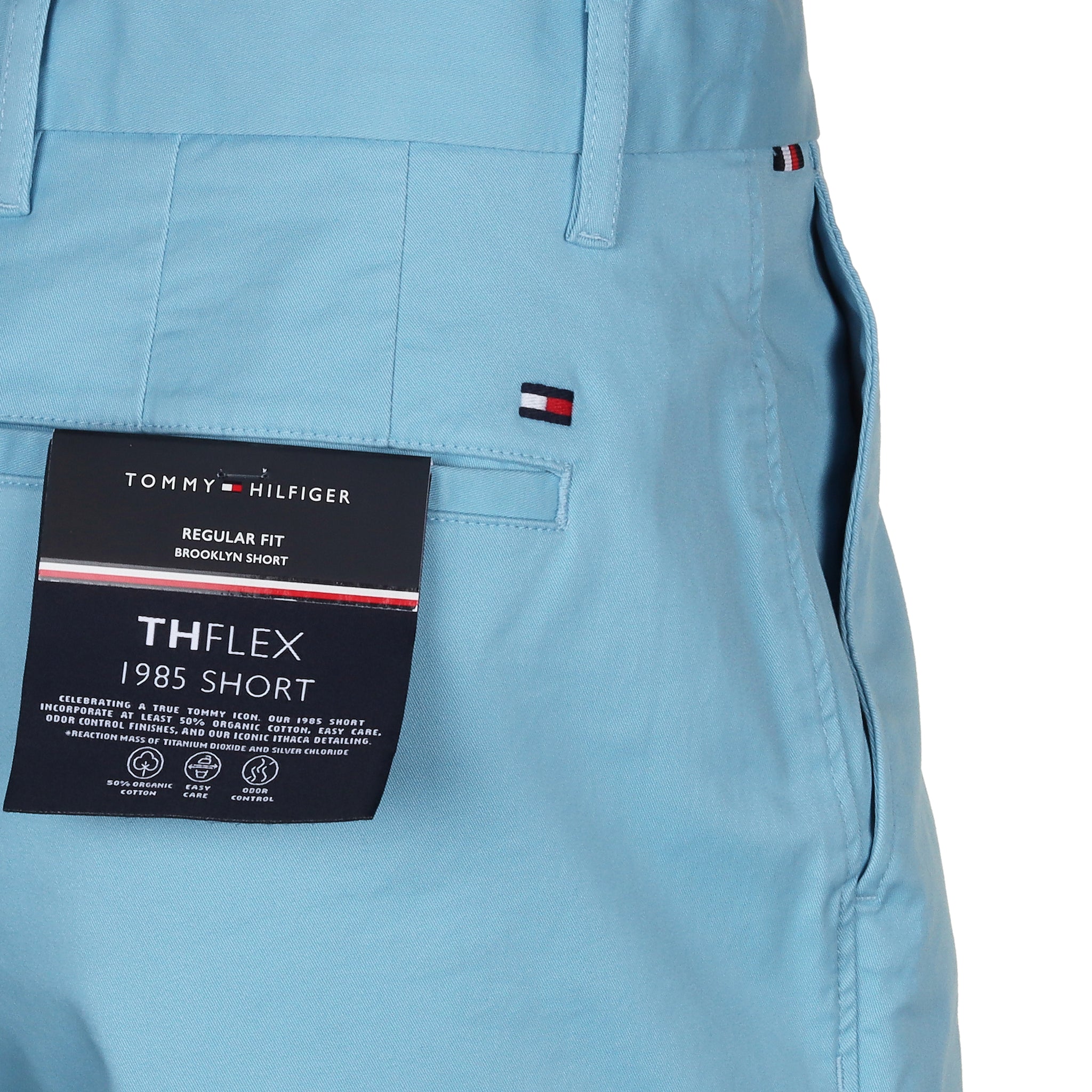 Tommy Hilfiger Brooklyn 1985 Cotton Shorts Sleepy Blue CYW