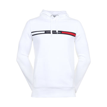 Tommy Hilfiger Chest Insert Hoodie White YBR