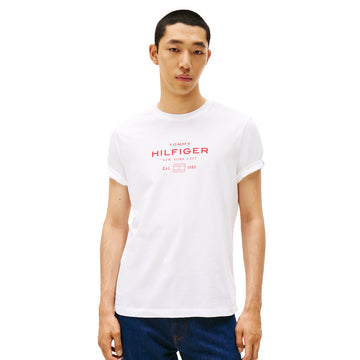 Tommy Hilfiger Crew Neck Graphic Logo T-Shirt