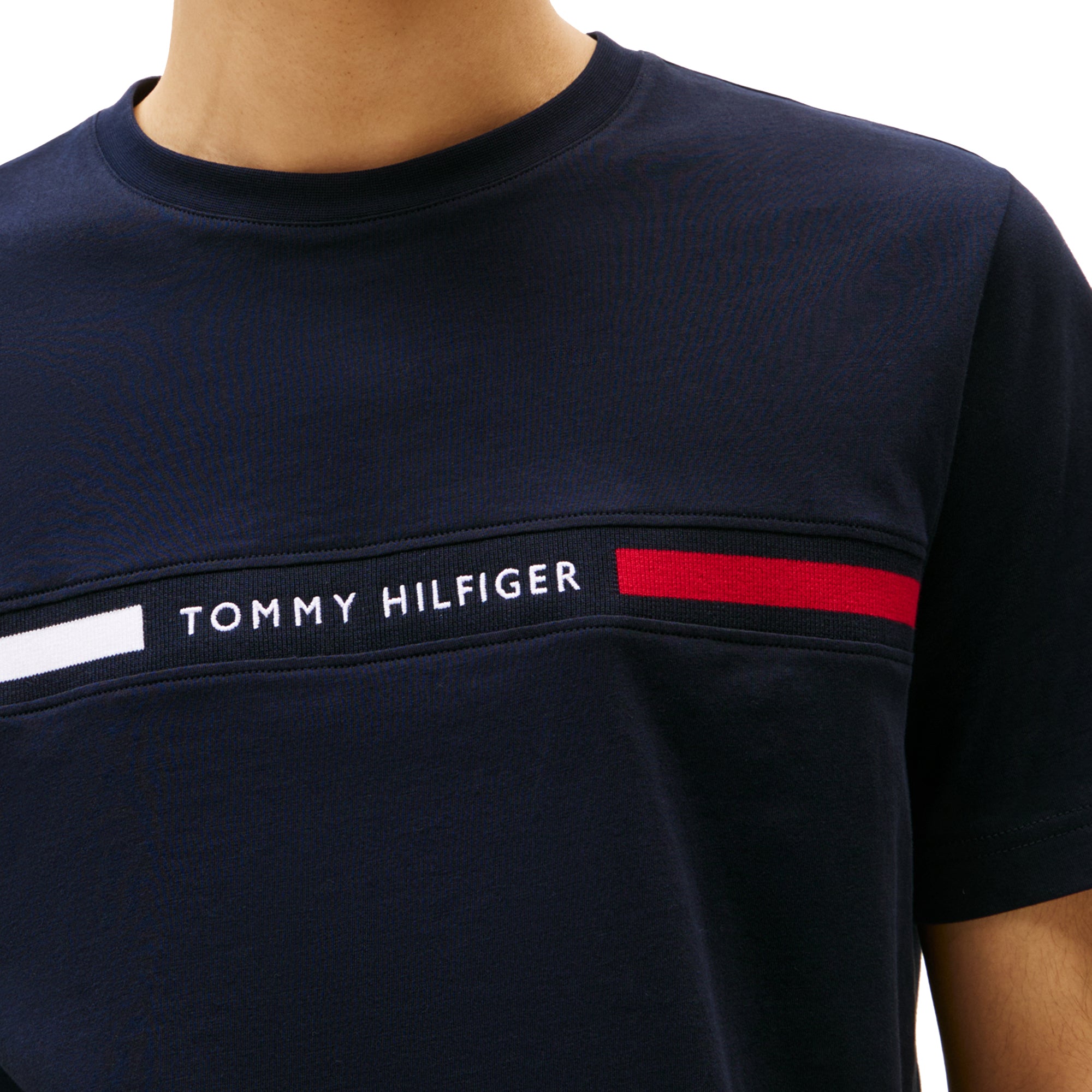 Tommy Hilfiger Crew Neck Logo T-Shirt