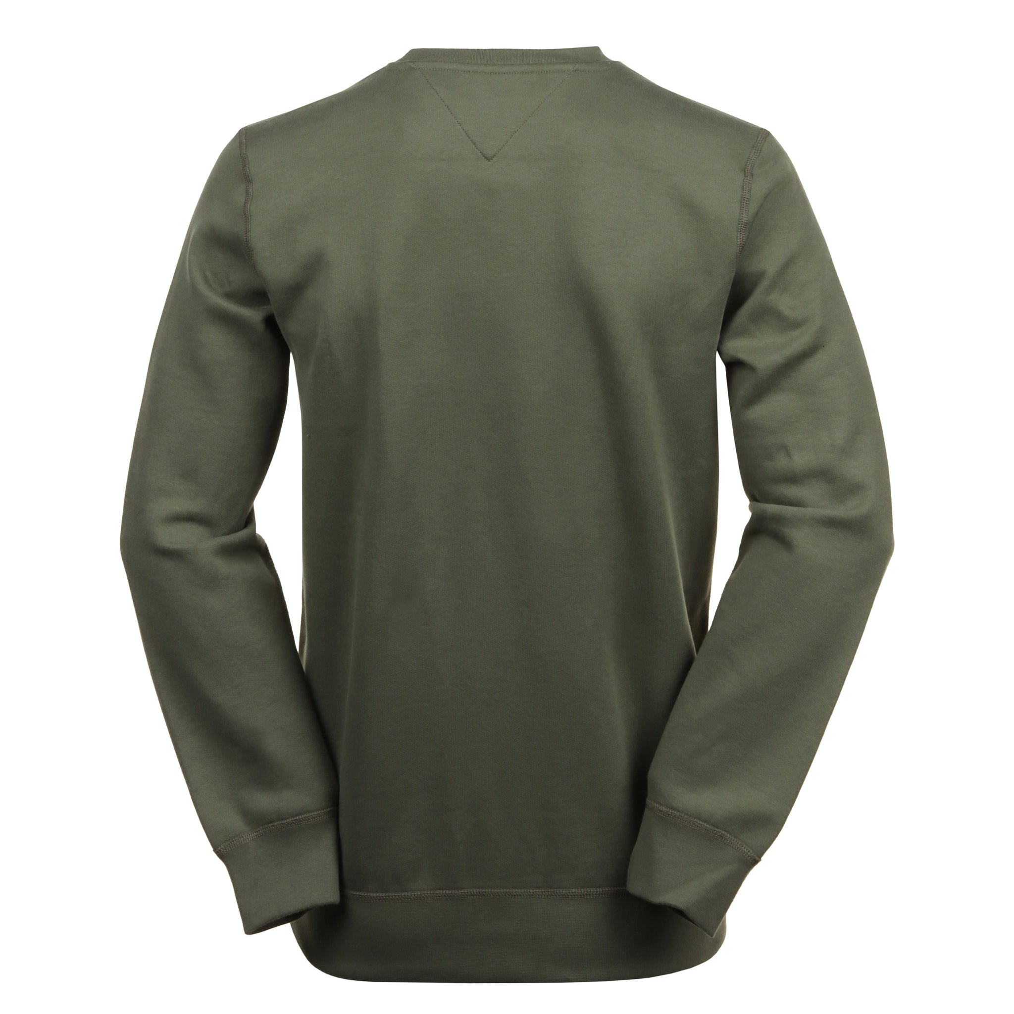Tommy Hilfiger Essential Fleece Crew Neck Battle Green PLI