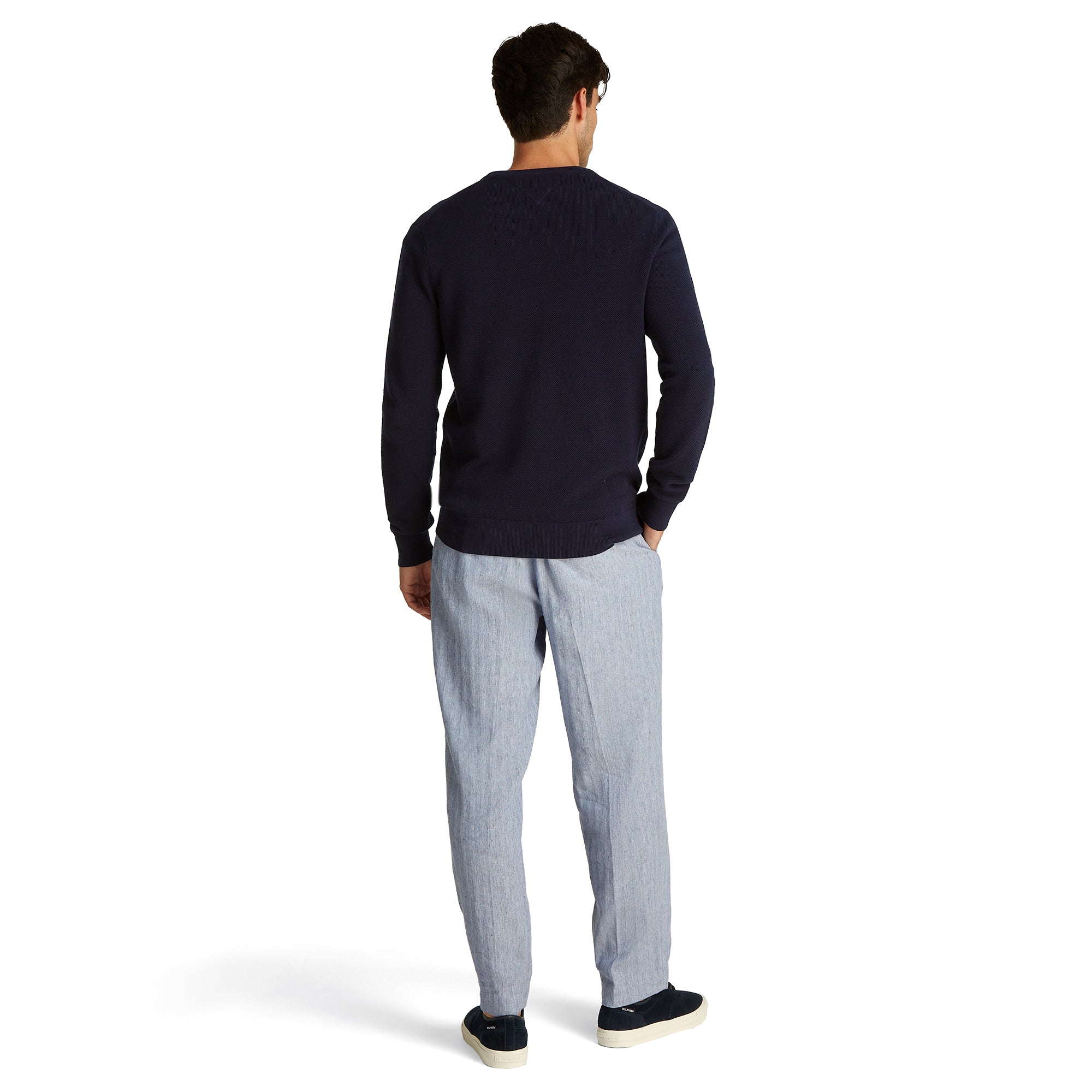 Tommy Hilfiger Essential Structure Crew Neck Desert Sky DW5