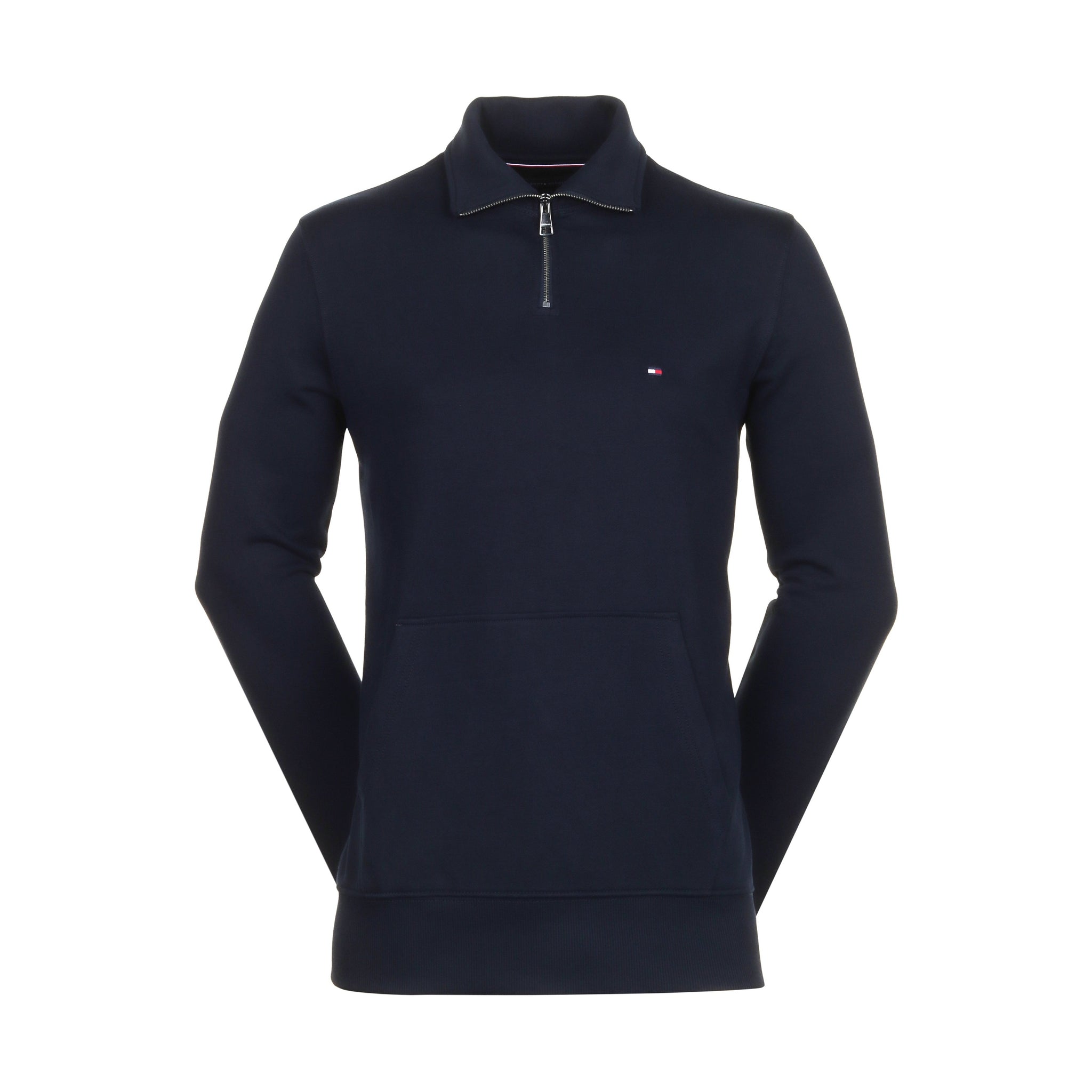 Tommy Hilfiger Essential Terry 1/4 Zip Desert Sky DW5