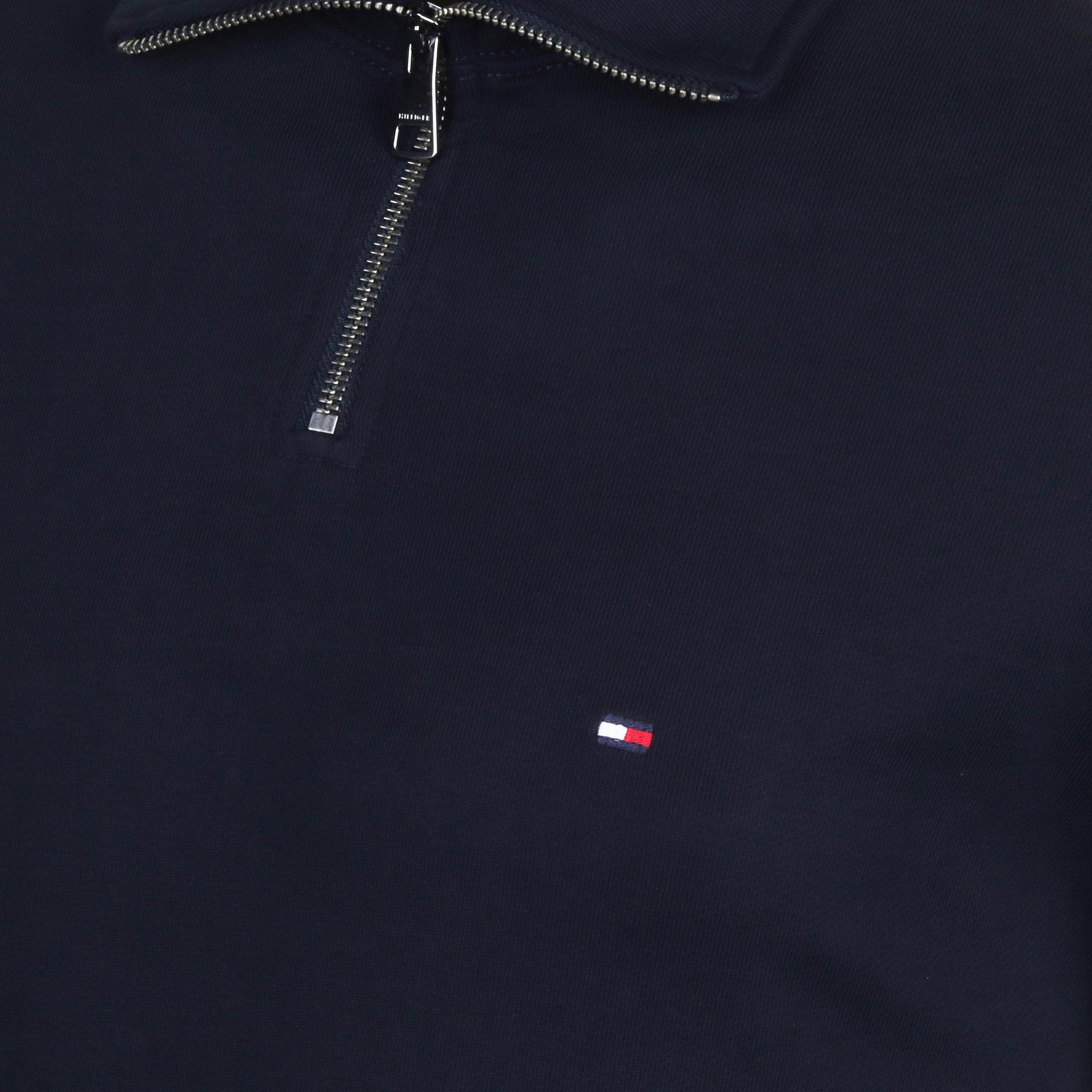 Tommy Hilfiger Essential Terry 1/4 Zip Desert Sky DW5