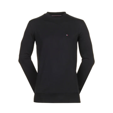 Tommy Hilfiger Essential Terry Crew Neck Black BDS