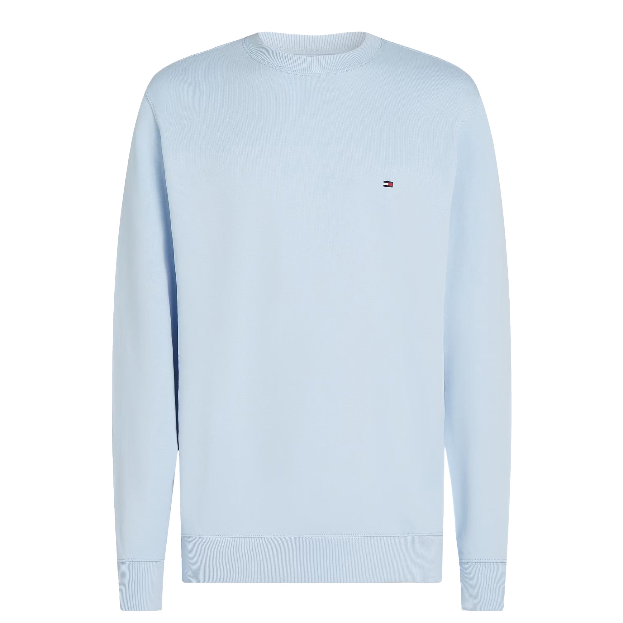 Tommy Hilfiger Essential Terry Crew Neck Breezy Blue C10
