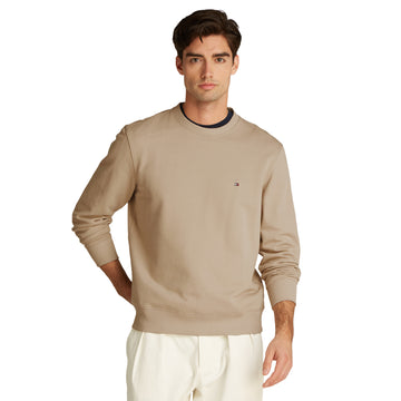 Tommy Hilfiger Essential Terry Crew Neck Sandalwood RBT