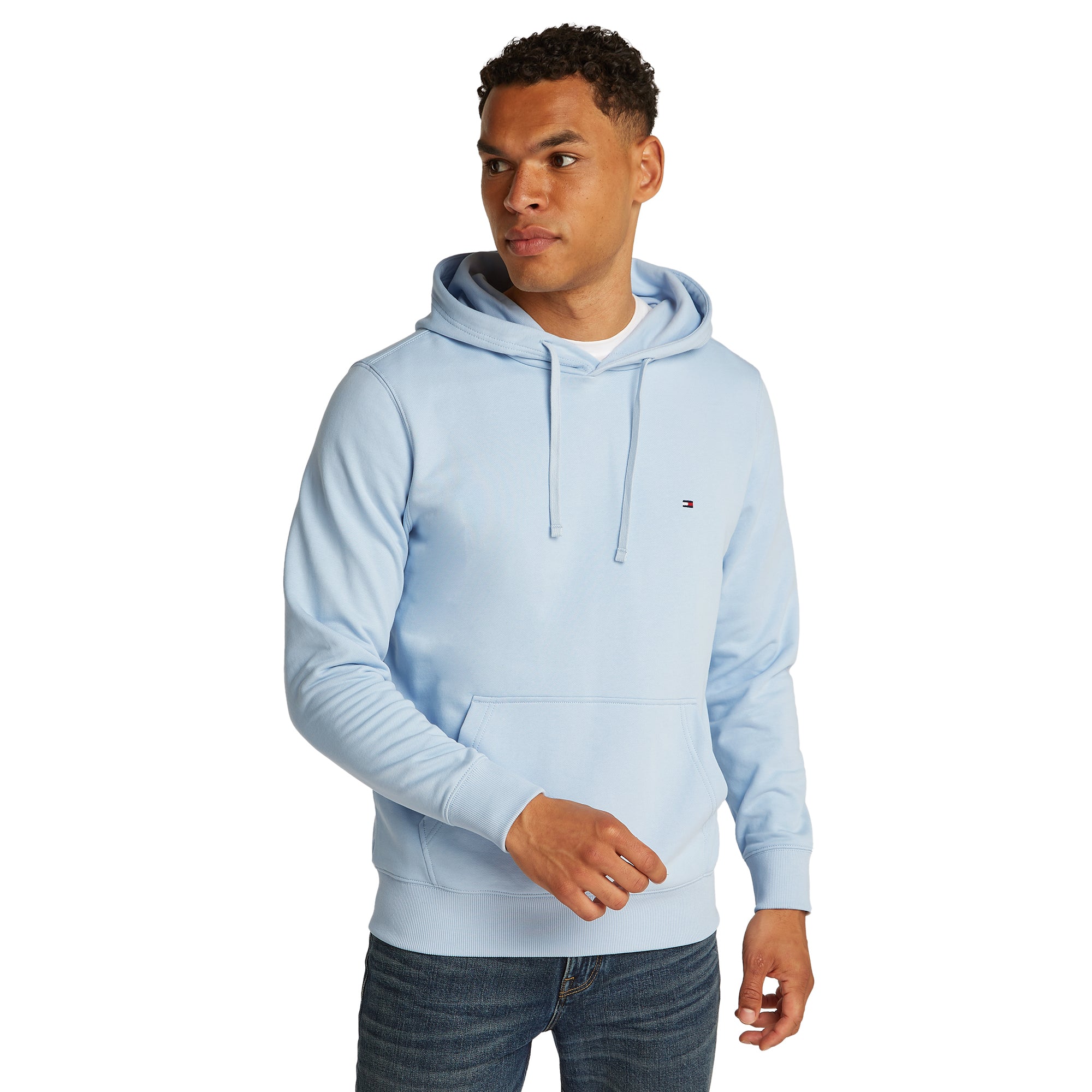 Tommy Hilfiger Essential Terry Hoodie Breezy Blue C1O