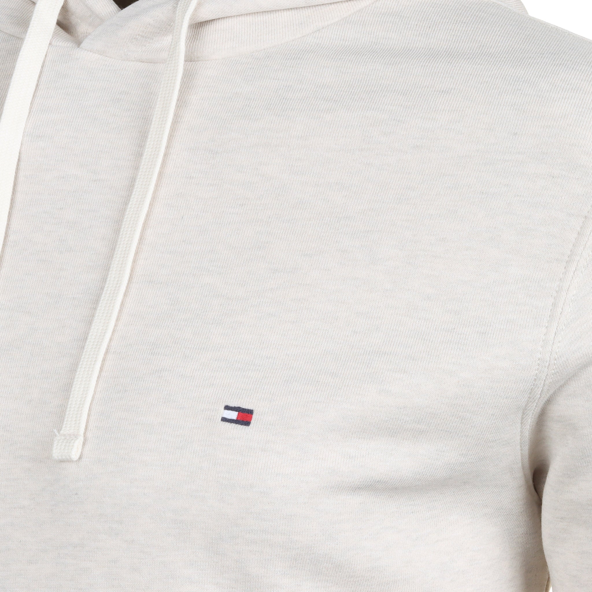 Tommy Hilfiger Essential Terry Hoodie Heathered Oatmilk HGF