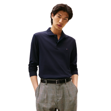 Tommy Hilfiger Liquid Cotton Long Sleeve Polo Shirt