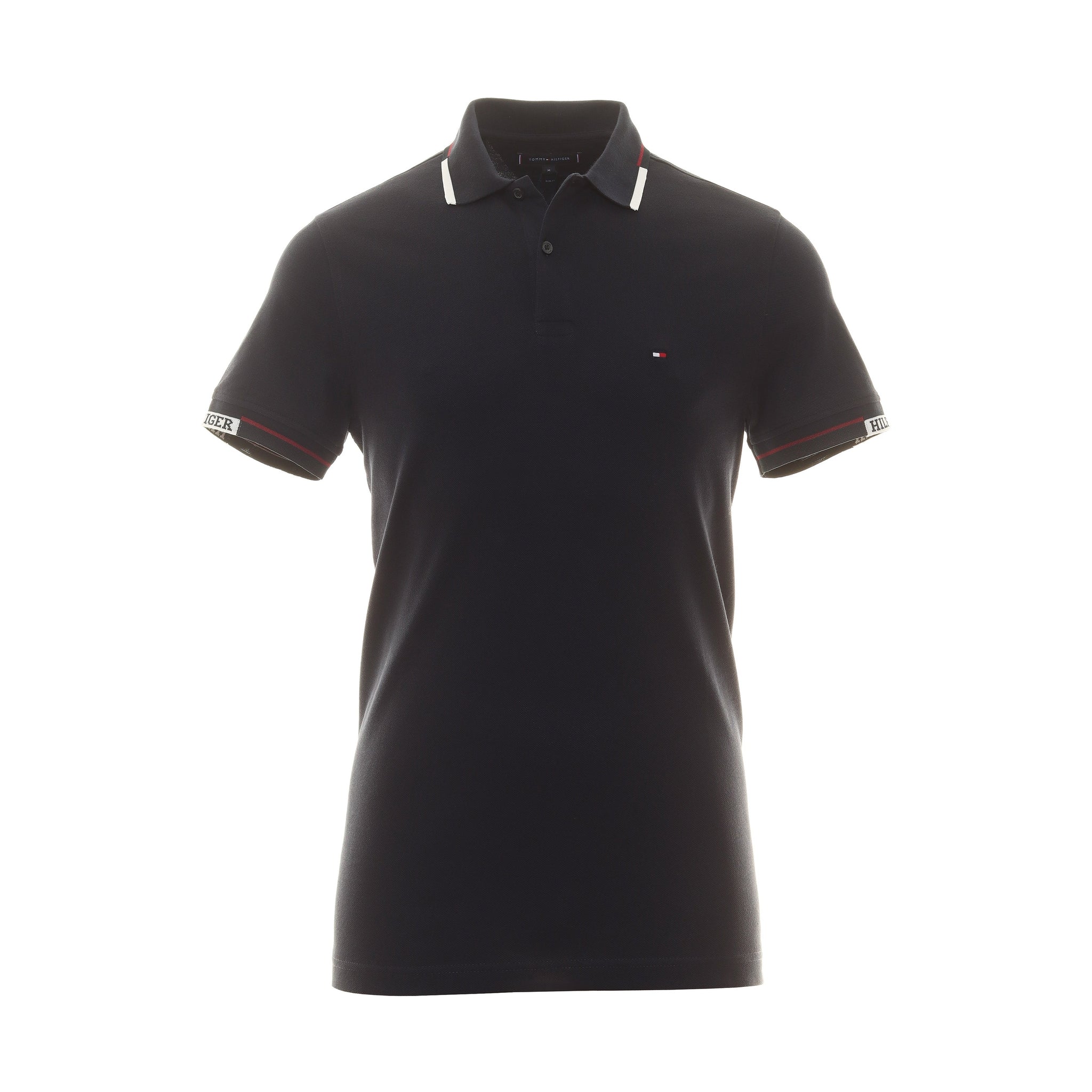 tommy-hilfiger-logo-cuff-slim-polo-shirt-mw0mw33285-desert-sky-dw5