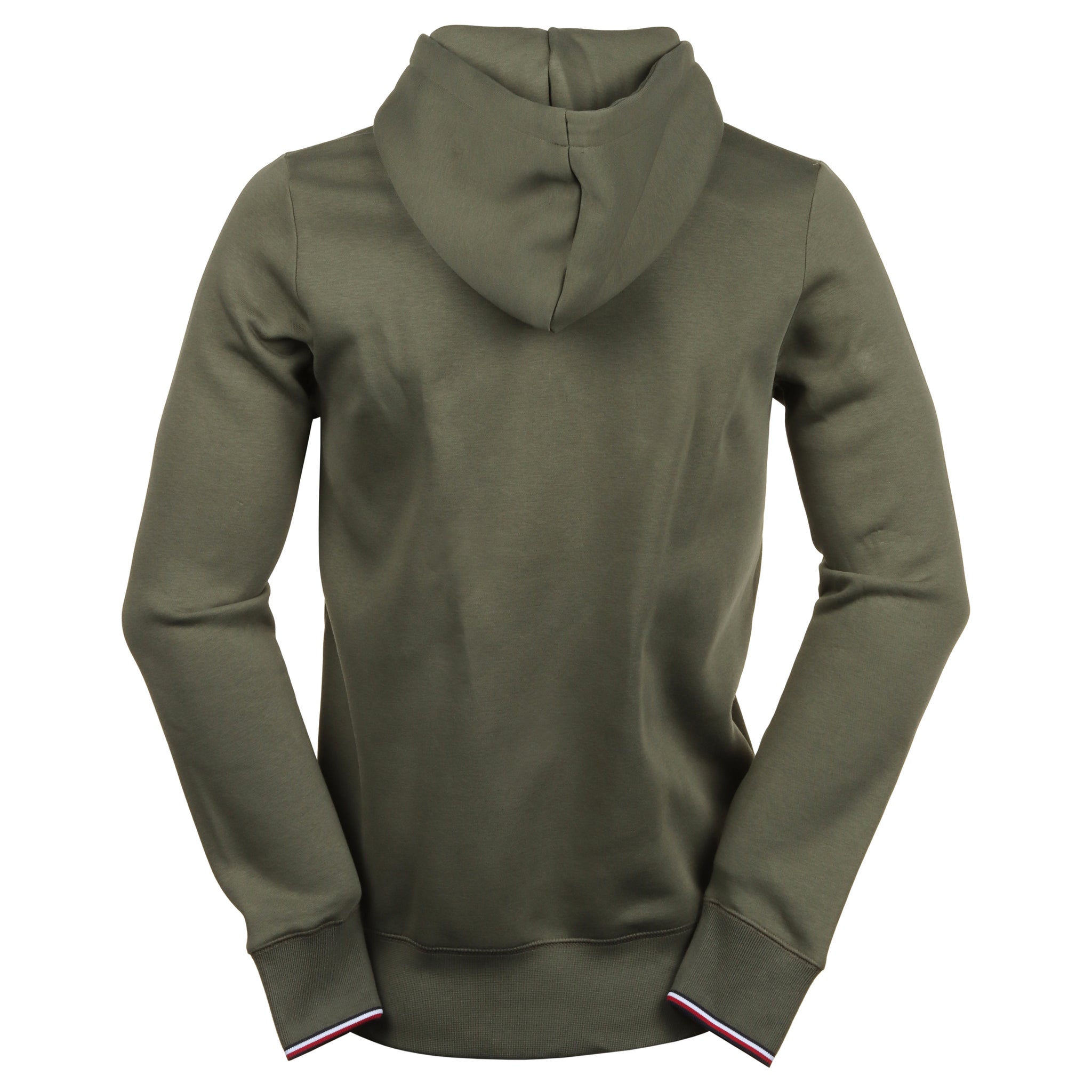 Tommy Hilfiger Logo Tipped Hoodie Battle Green PLI