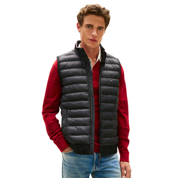 Tommy Hilfiger Mixed Media Full Zip Vest