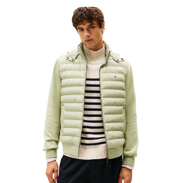 Tommy Hilfiger Mixed Media Hooded Jacket