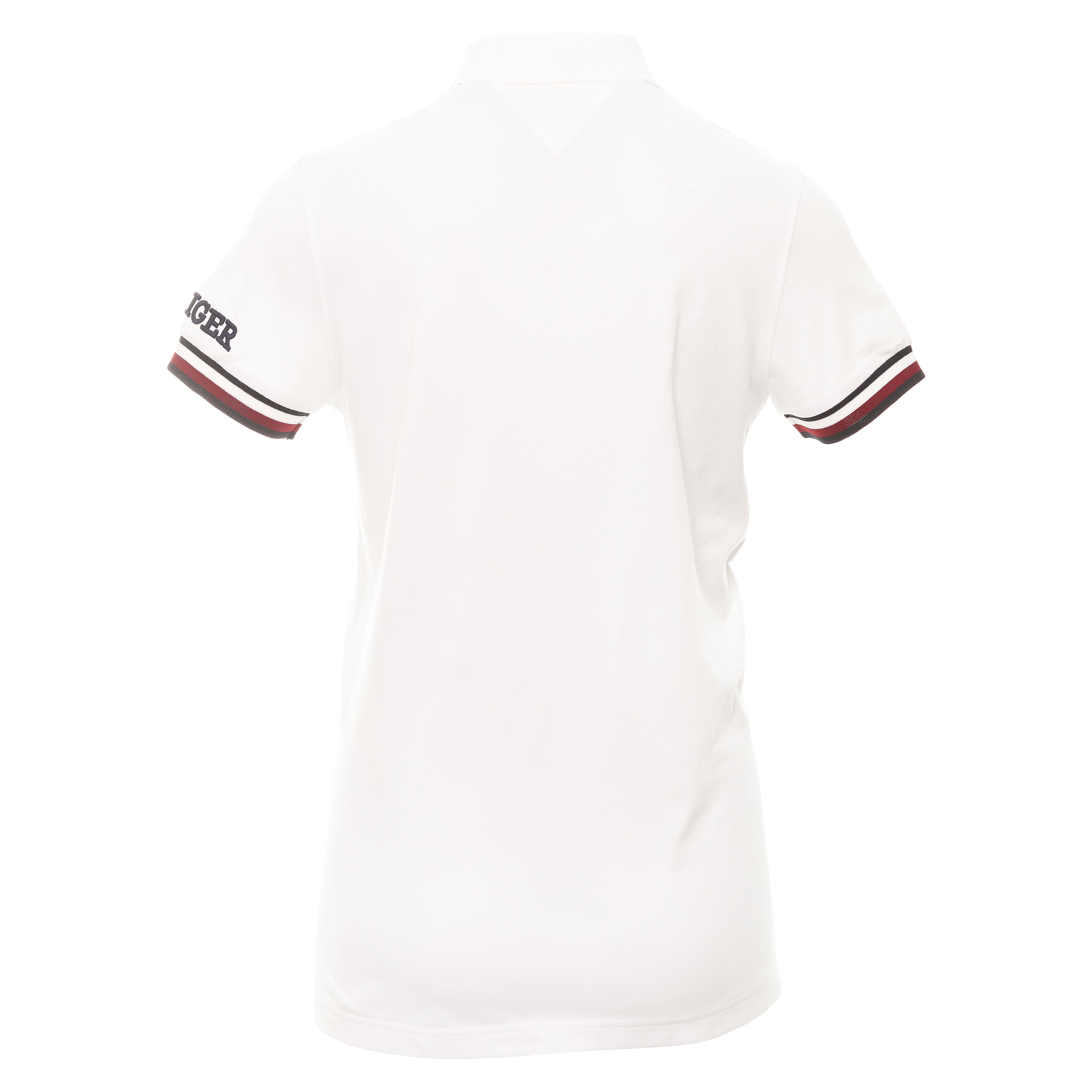 Tommy Hilfiger Monotype Polo Shirt MW0MW31549 White YBR | Function18 ...