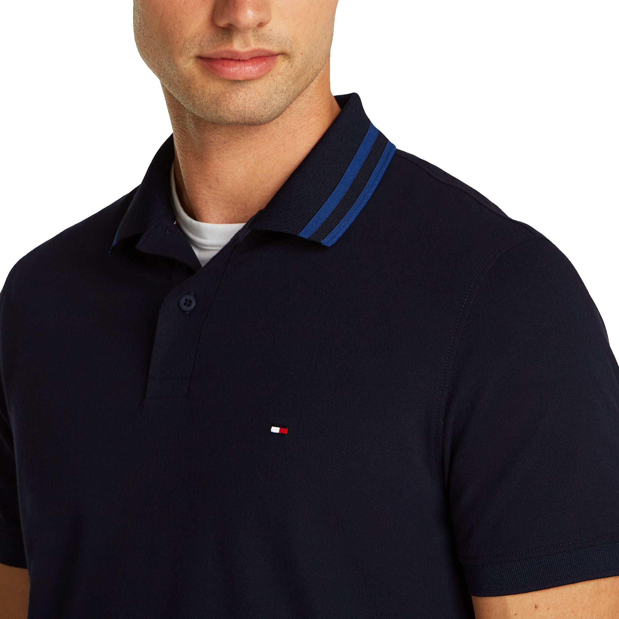 Tommy Hilfiger Performance Tipped Polo Shirt