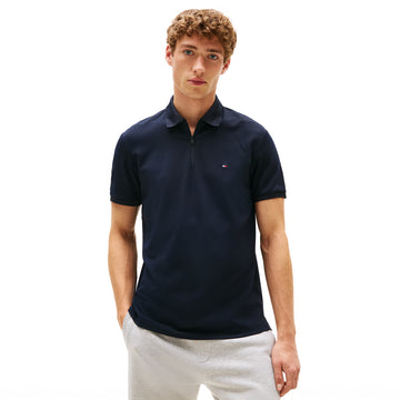 Tommy Hilfiger Performance Zip Pique Polo Shirt