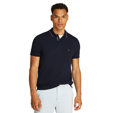 Tommy Hilfiger Placket Interest Polo Shirt Desert Sky DW5