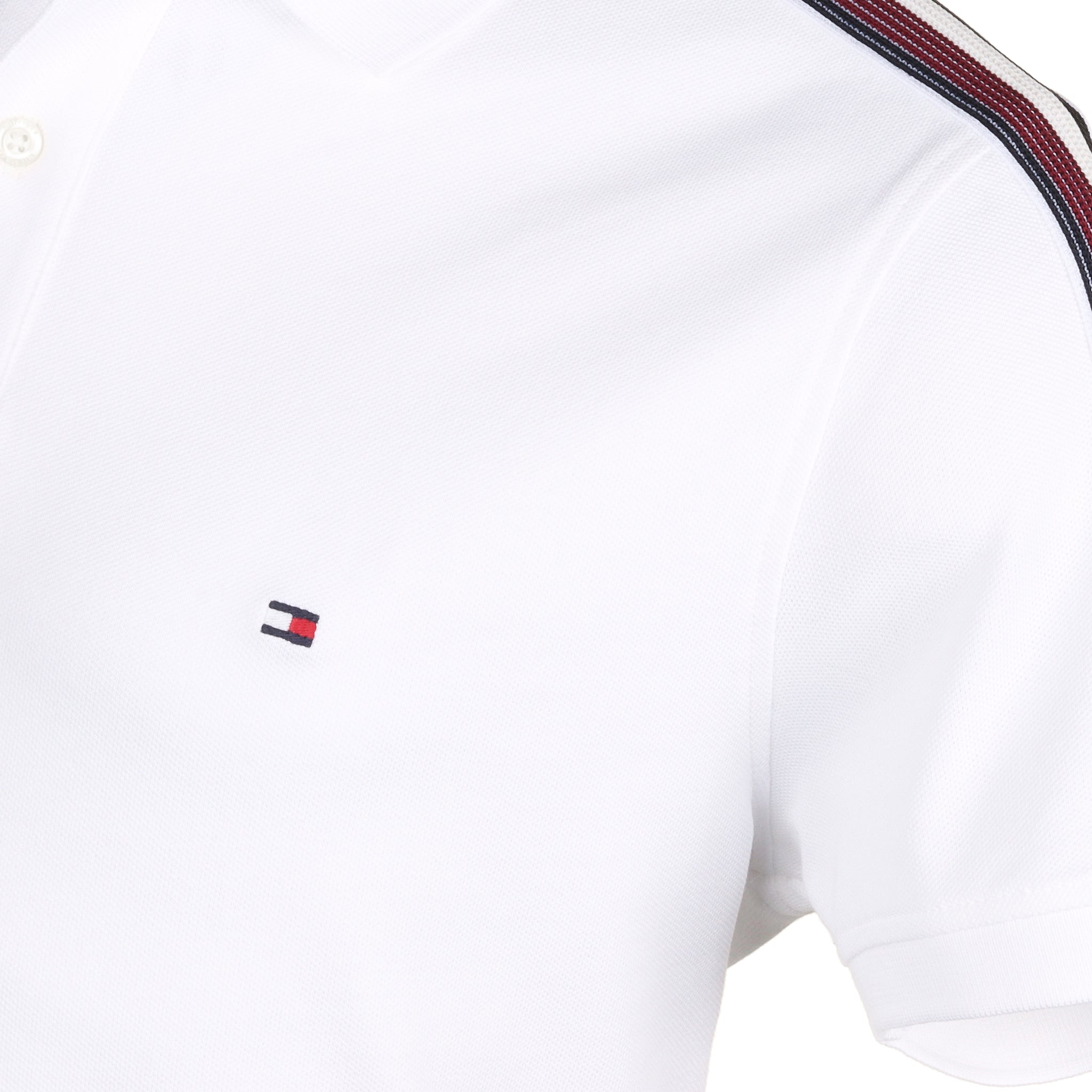 Tommy Hilfiger Shadow GS Polo Shirt White YBR