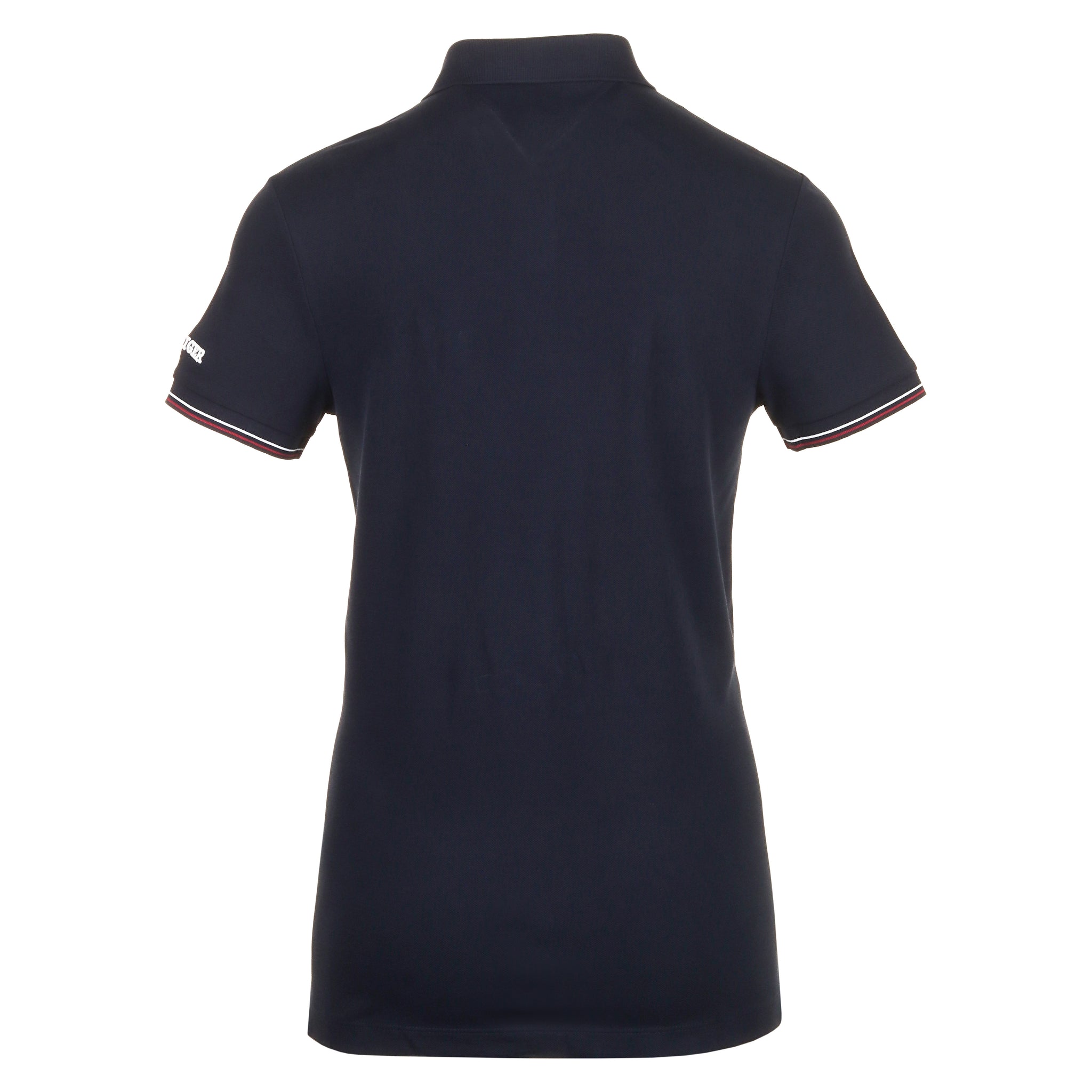 Tommy Hilfiger Stripe Cuff Polo Shirt Desert Sky DW5