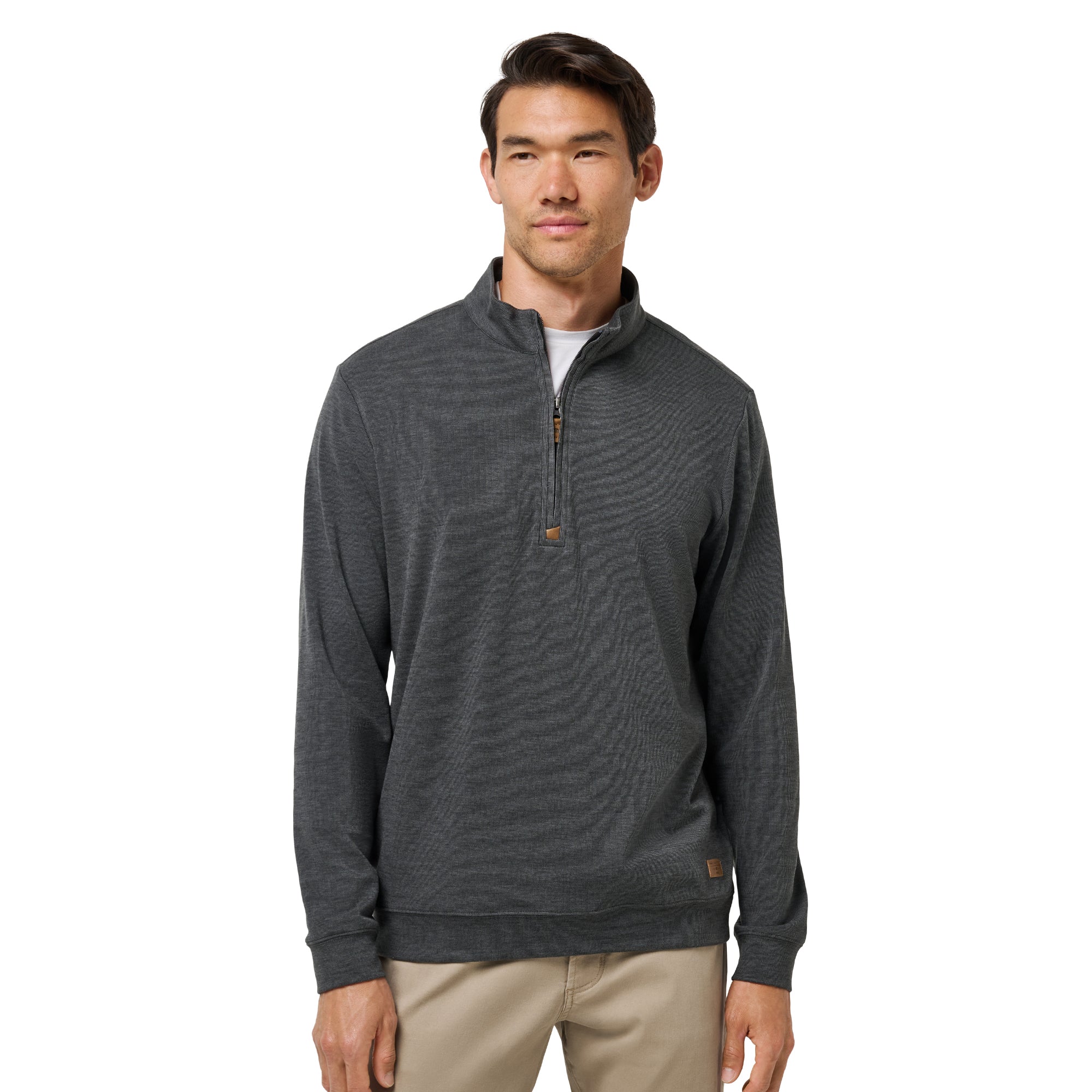 Terrry☁ྀིページ TravisMathew Cloud 1/4 Zip - Heather Black - A42356-0HBL