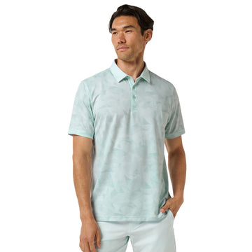 TravisMathew Featherweight Back Nine Golf Polo Shirt