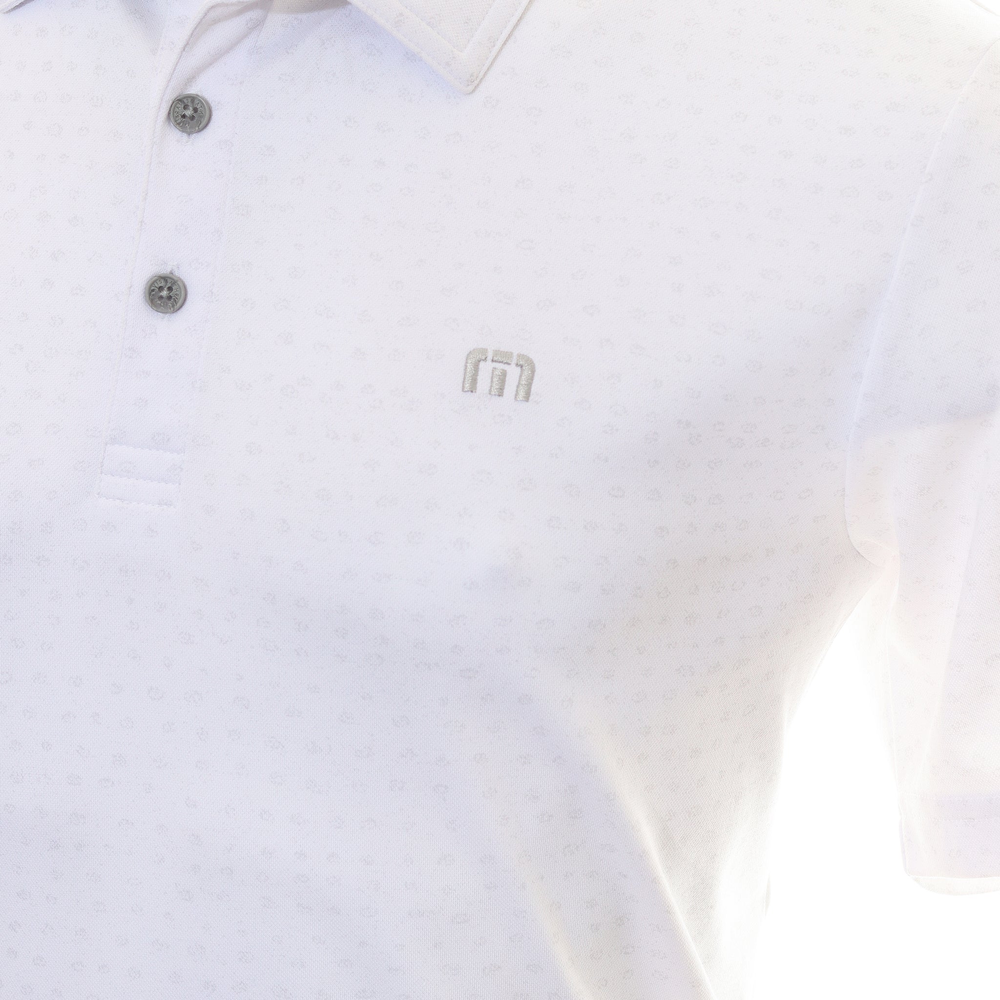 TravisMathew Freeze Frame Polo Shirt White