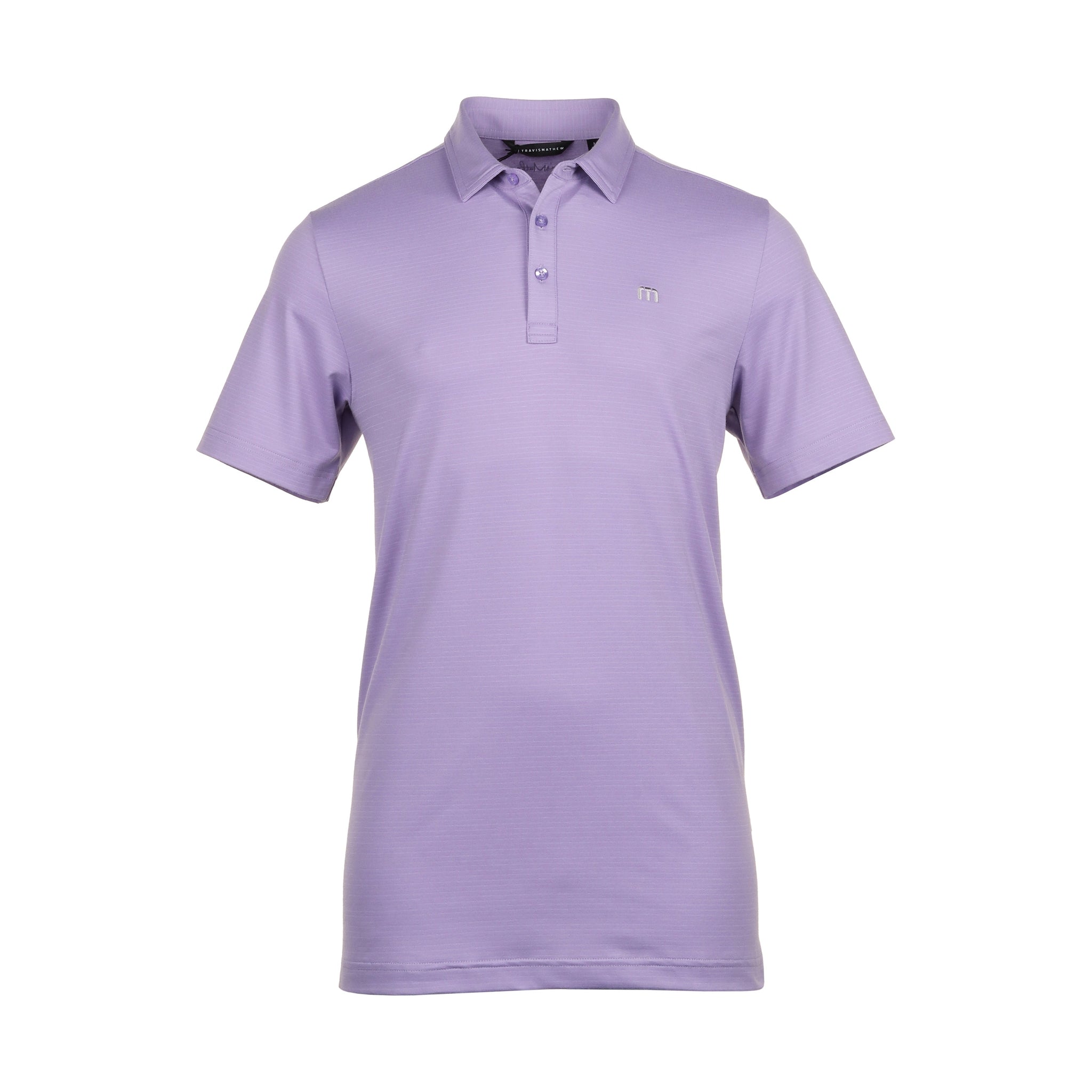 TravisMathew Heater Polo Shirt Heather Imperial
