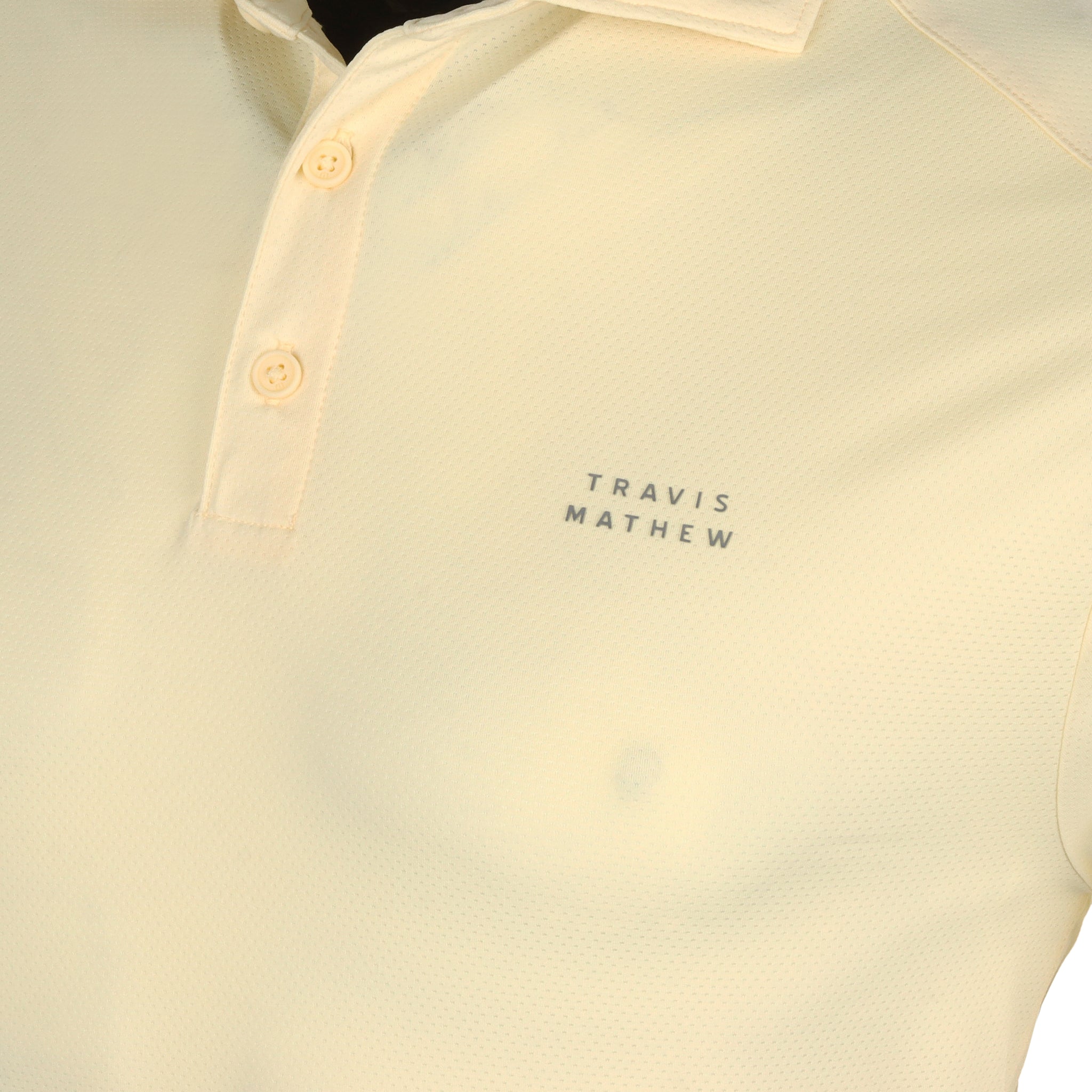 TravisMathew Heater Pro Polo Shirt French Vanilla