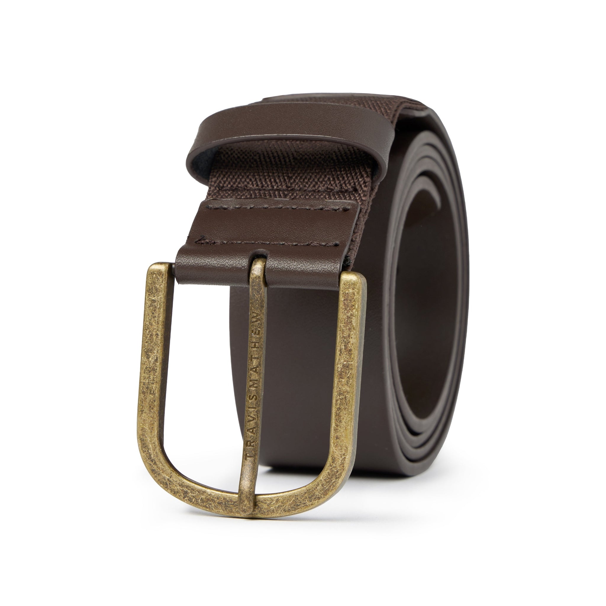 TravisMathew Jinx 2.0 Belt Dark Brown