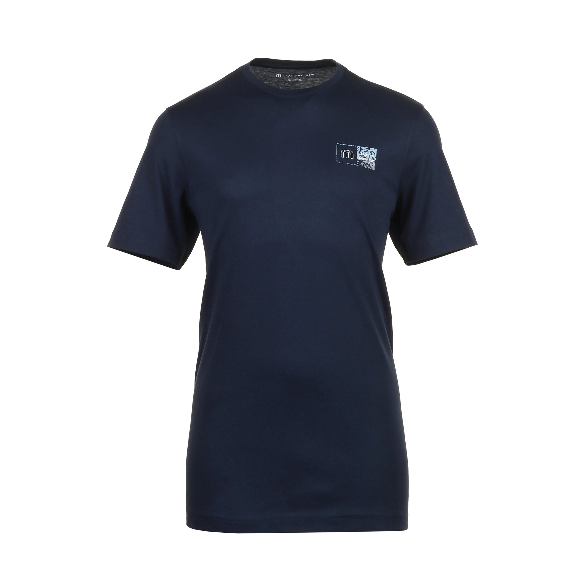 TravisMathew Lighthouse Rock Tee Shirt Total Eclipse