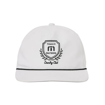 TravisMathew Local Favourite Snapback Cap White