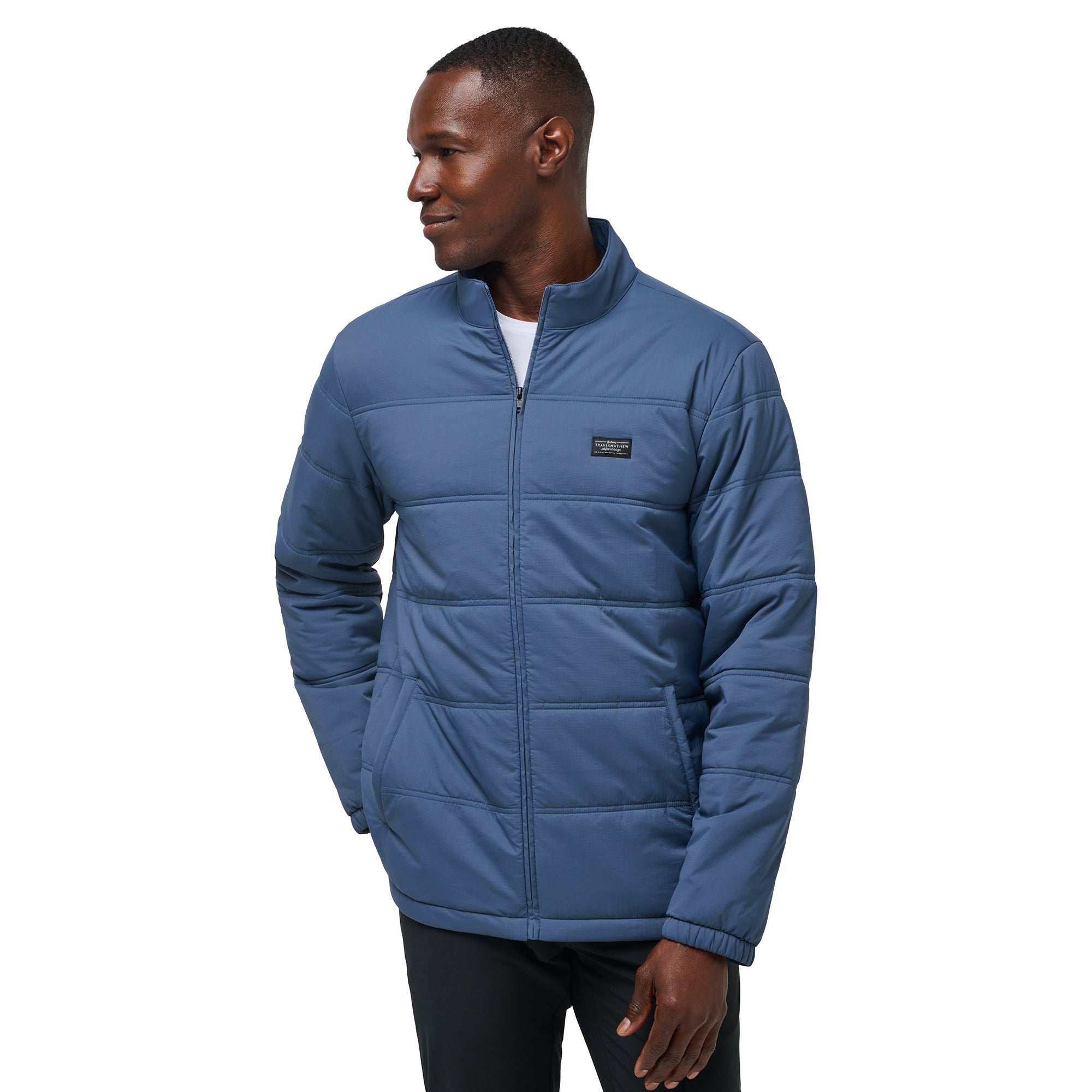 TravisMathew Palisades Puffer Jacket Navy