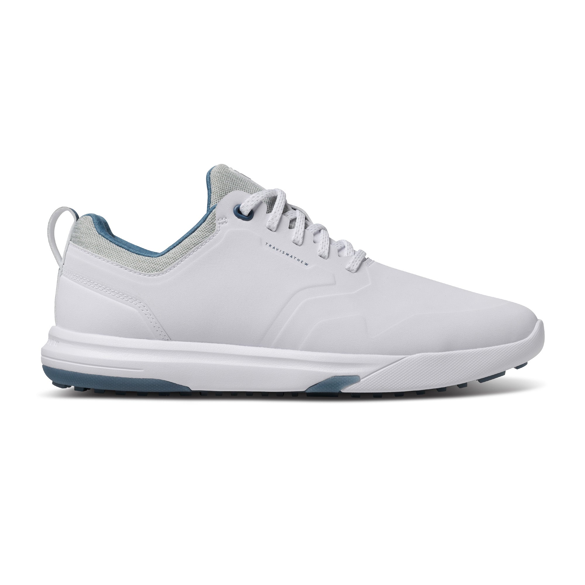 TravisMathew The Daily Pro Hybrid Plus Golf Shoes White/Blue