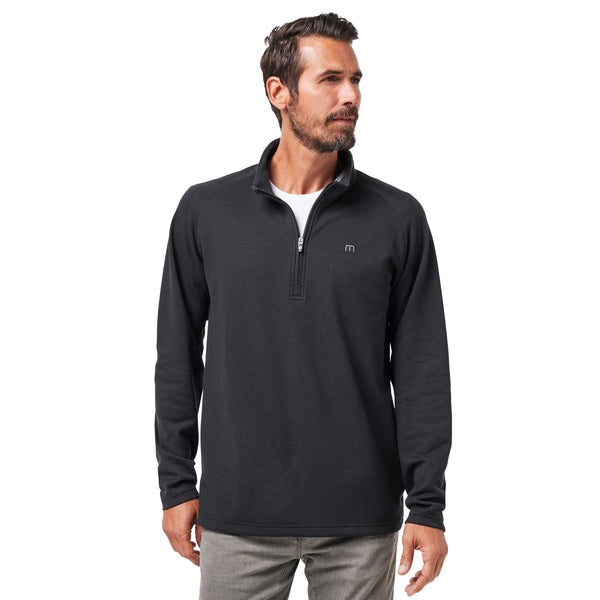 TravisMathew Upgraded 1/4 Zip - Black - 1MY351-0BLK