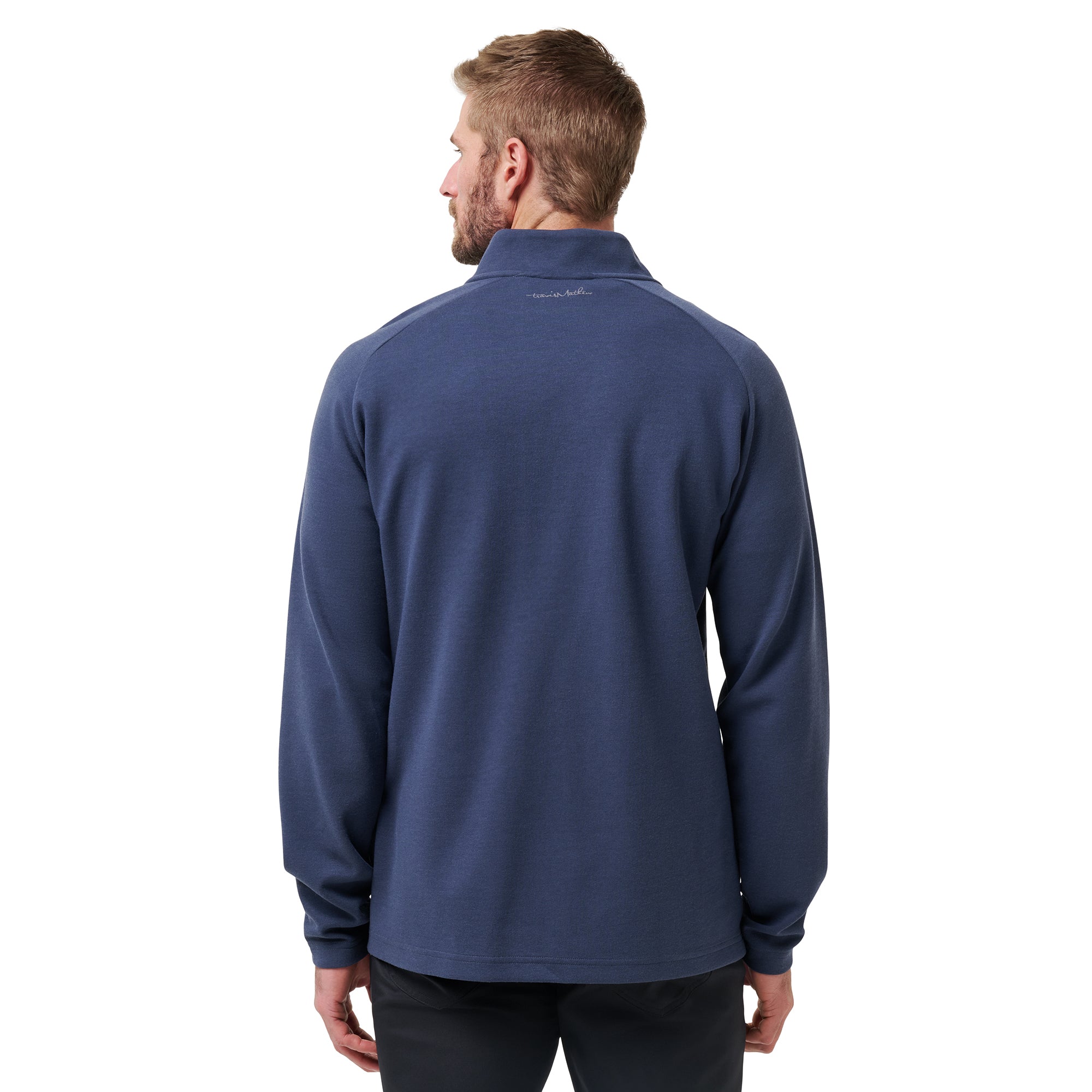 TravisMathew Upgraded 1/4 Zip Navy