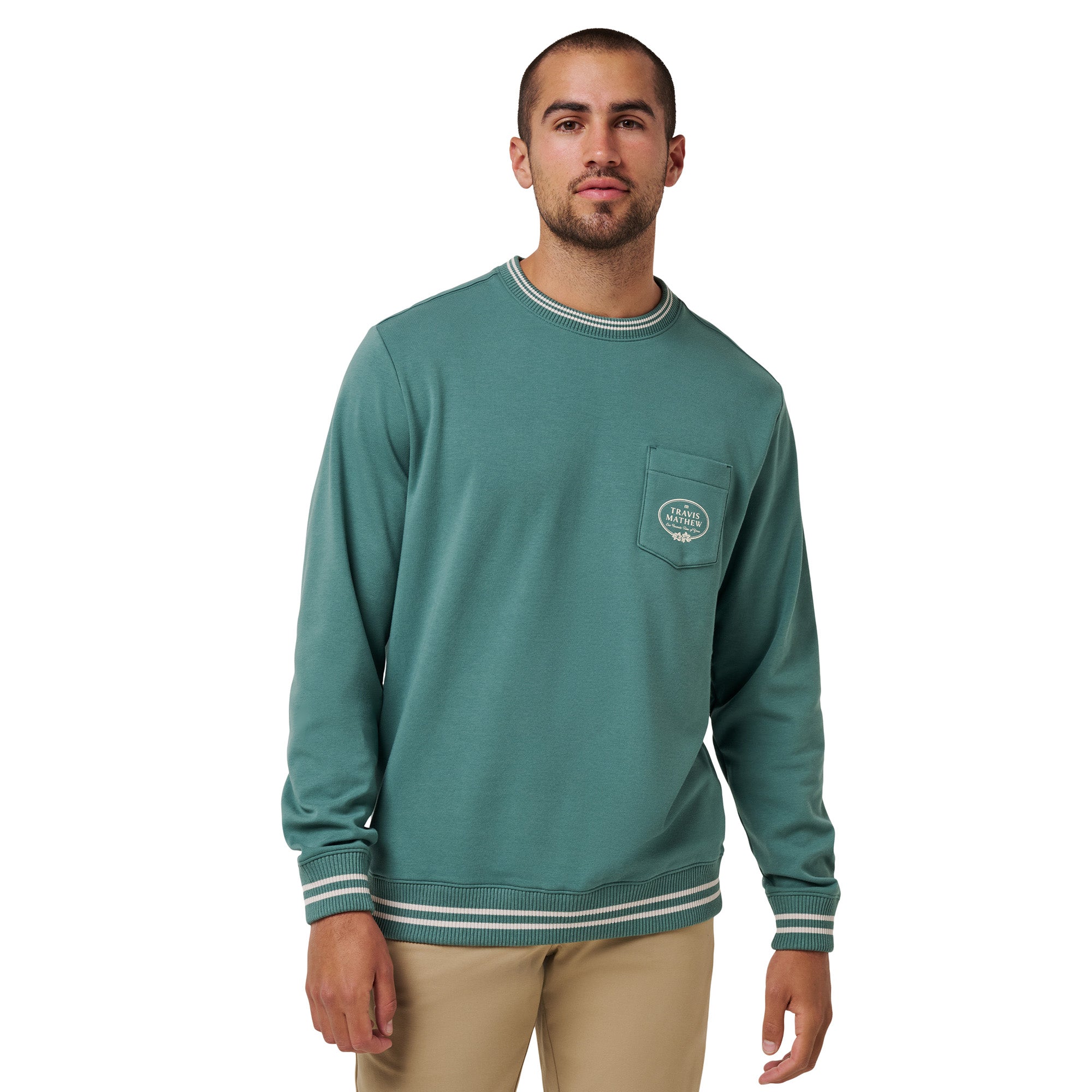 TravisMathew VIP Ticket Crew Neck