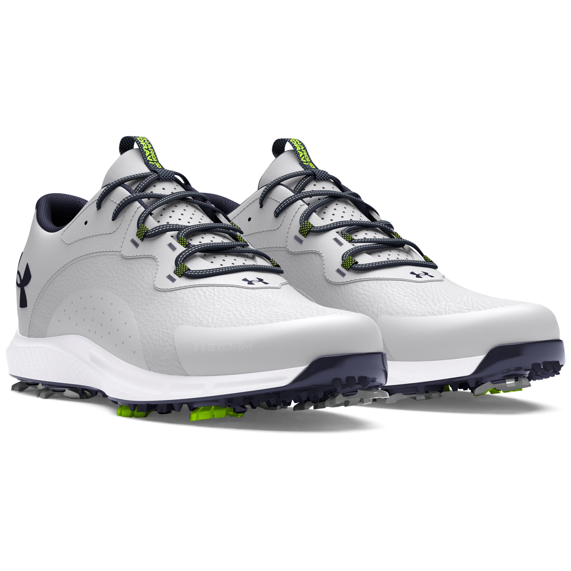 Under Armour Charged Draw 2 E Golf Shoes 3026401 Halo Grey Midnight