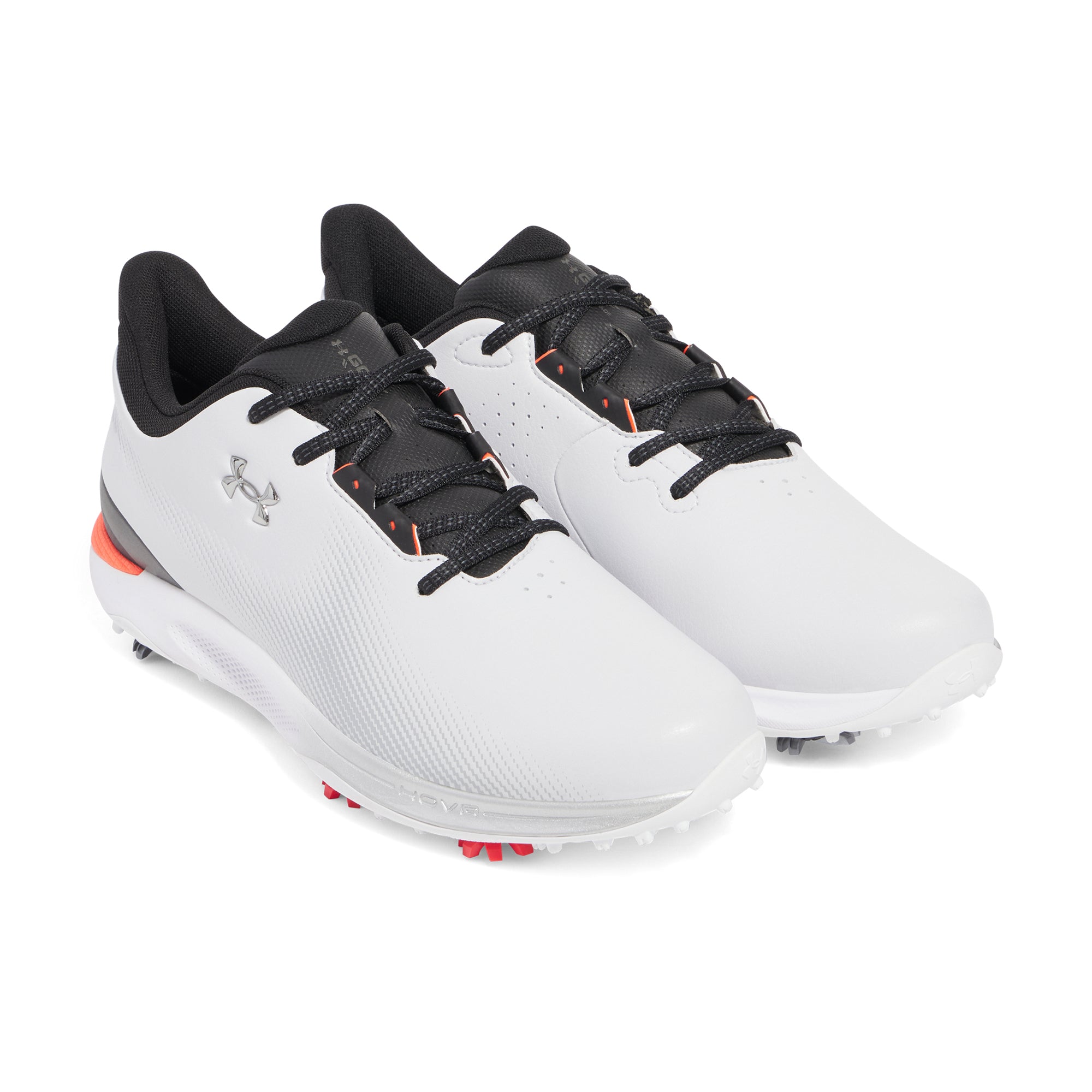 Under Armour Drive Fade Golf Shoes Halo Grey/Black/Metallic Silver 100