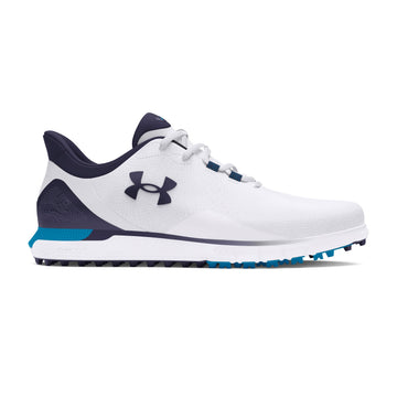 Under Armour Drive Fade SL Golf Shoes White/Capri/Midnight Navy 101