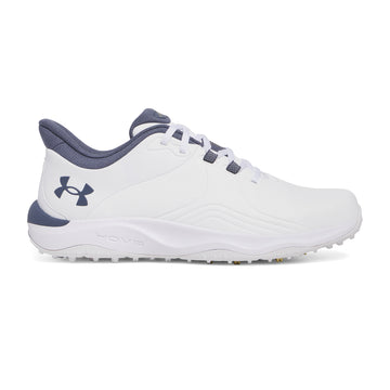 Under Armour Drive Pro SL E Golf Shoes White/Gold/Downpour Grey 102