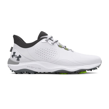 Under Armour Drive Pro E Golf Shoes White/Gunmetal 100