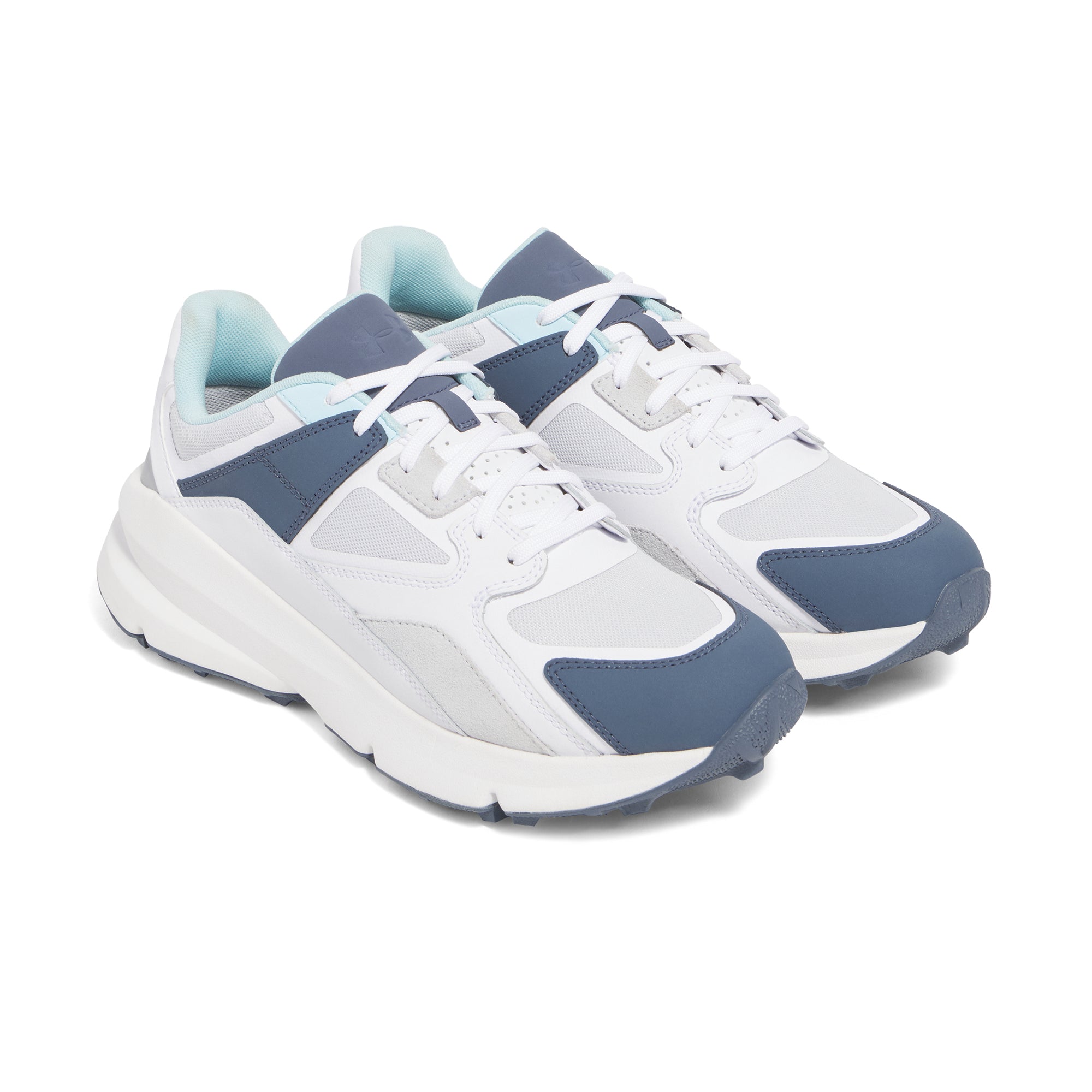 Under Armour Forge 96 Golf Shoes White/Downpour Grey 102