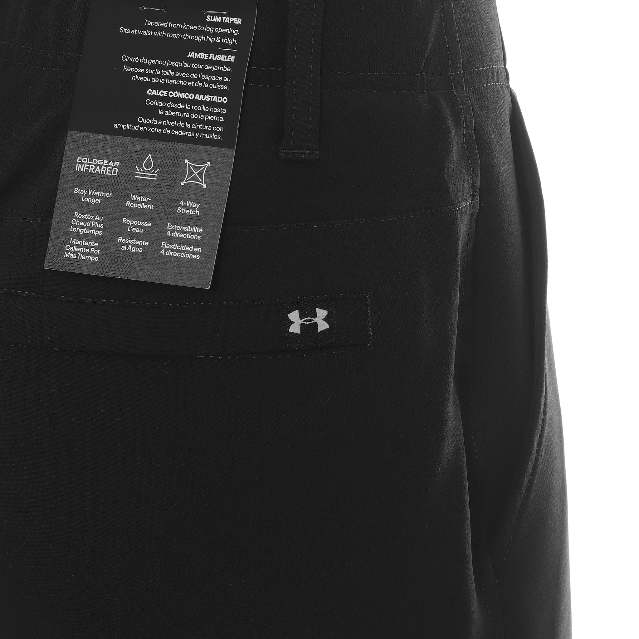 Under Armour Golf CGI Tapered Pants 1379729 Black 001 & Function18