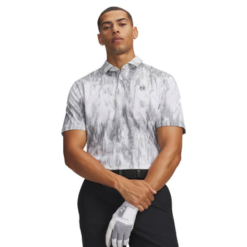 Under Armour Golf Drive Chill Printed Polo Shirt