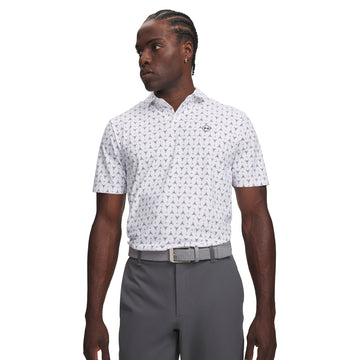 Under Armour Golf Drive Chill Printed Polo Shirt
