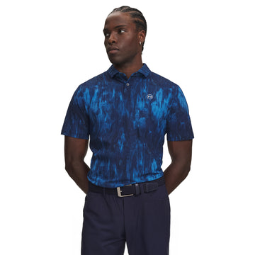 Under Armour Golf Drive Chill Printed Polo Shirt